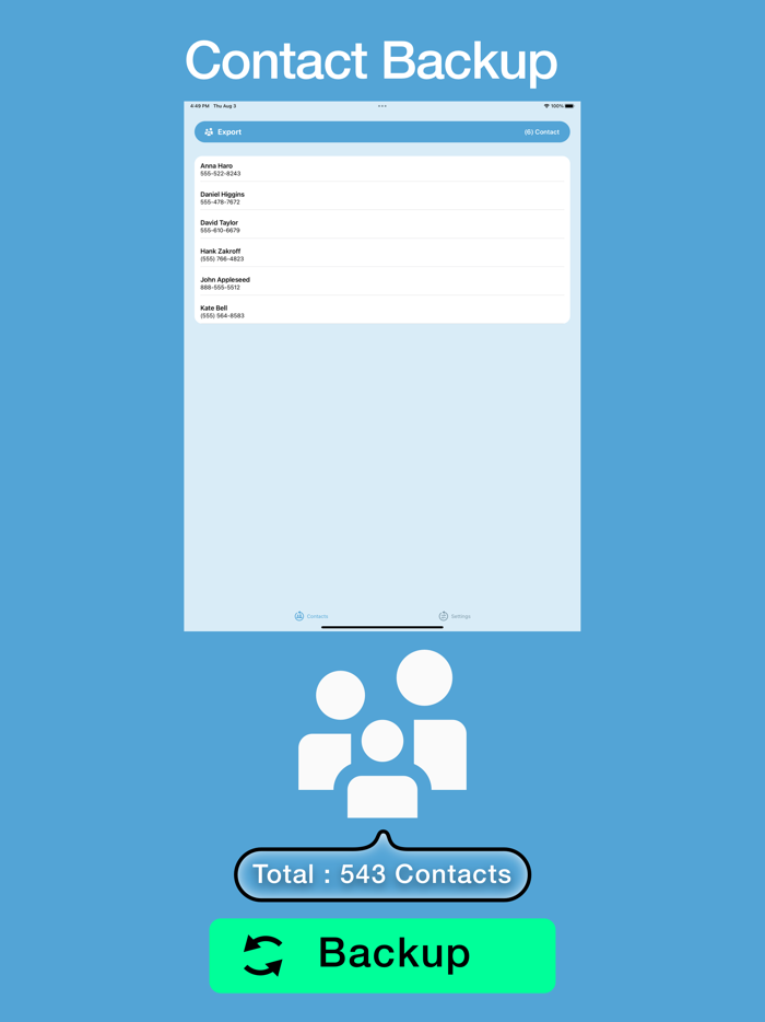 Telefon Rehberi Yedekle VCF