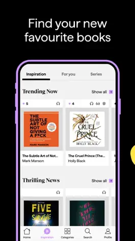 Game screenshot BookBeat Audiobooks & E-books hack
