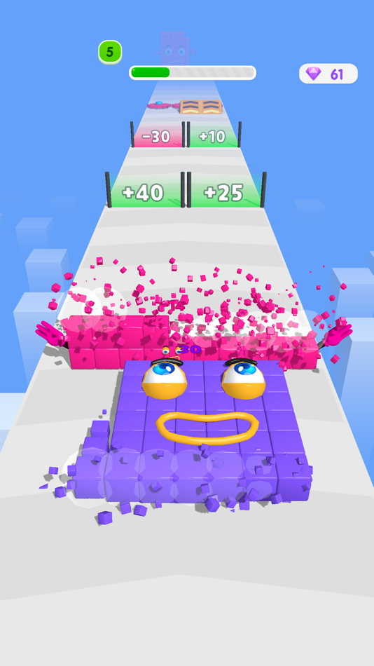 #3. Number Blocks - Run Games (iOS) Podle: 8Great, Games LLC