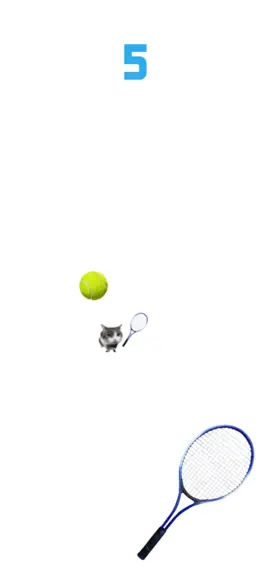 Game screenshot Cat Tennis - Meme Game apk