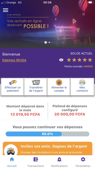 ePaGar Wallet Screenshot