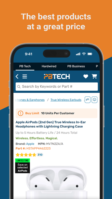 PB Tech Screenshot