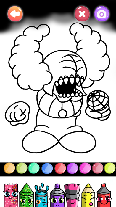 Coloring : Dance Battle Night Screenshot