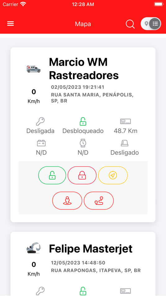 #5. F-Amazon Rastreamento (iOS) Podle: Azul Tecnologia