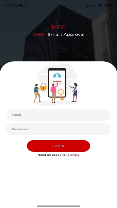 KFC Smart Approvals Screenshot