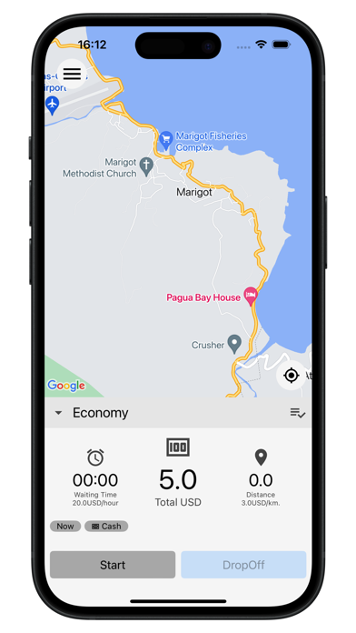 Breeze taxi driver Screenshot
