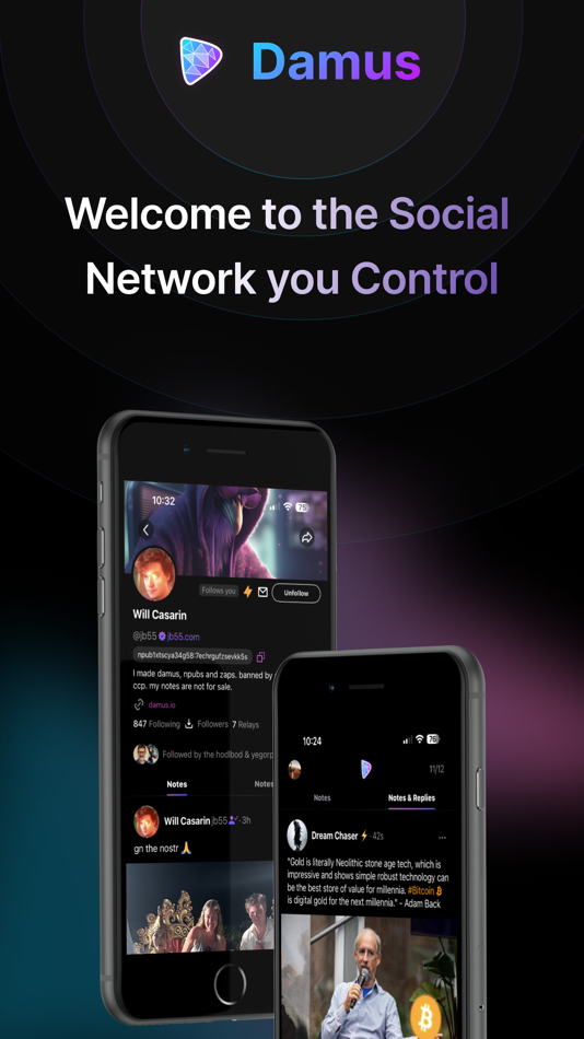 #1. Damus (iOS) 由: Damus Nostr, Inc