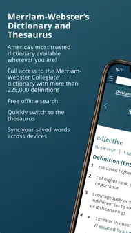 Merriam-Webster Dictionary+ iphone resimleri 1