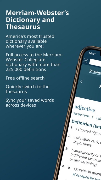 Merriam-Webster Dictionary+ screenshot-0