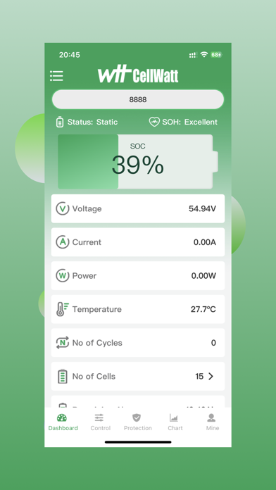 CellWatt Screenshot