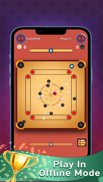 Carrom Superstar Board Game Screenshot