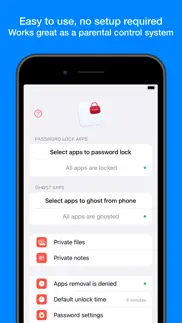 applocker • passcode lock apps iphone screenshot 4