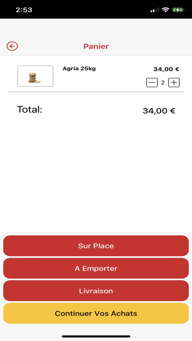 Pomme de terre de france Screenshot