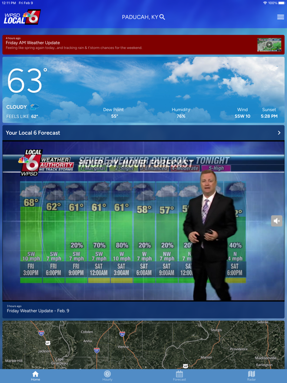 Screenshot #4 pour WPSD Radar