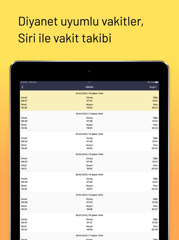 İslam Vakti - Ezan Vakitleri