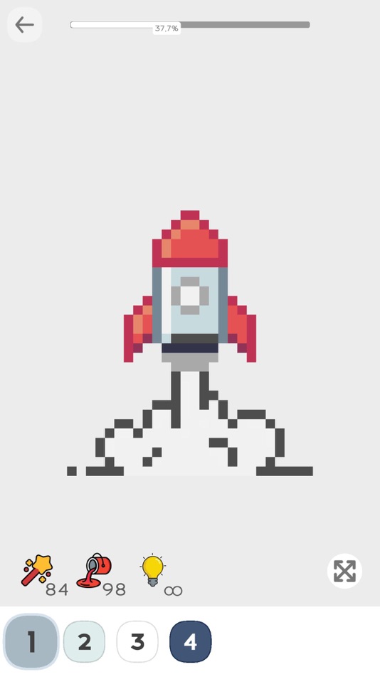 #3. Pixelate it - Color and Relax (iOS) Podle: Ilia Yashin