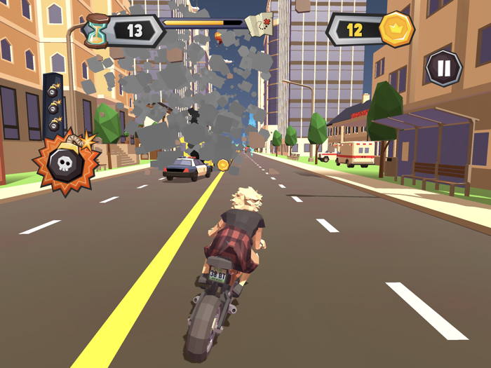 Race Traffic Motorbike Rider