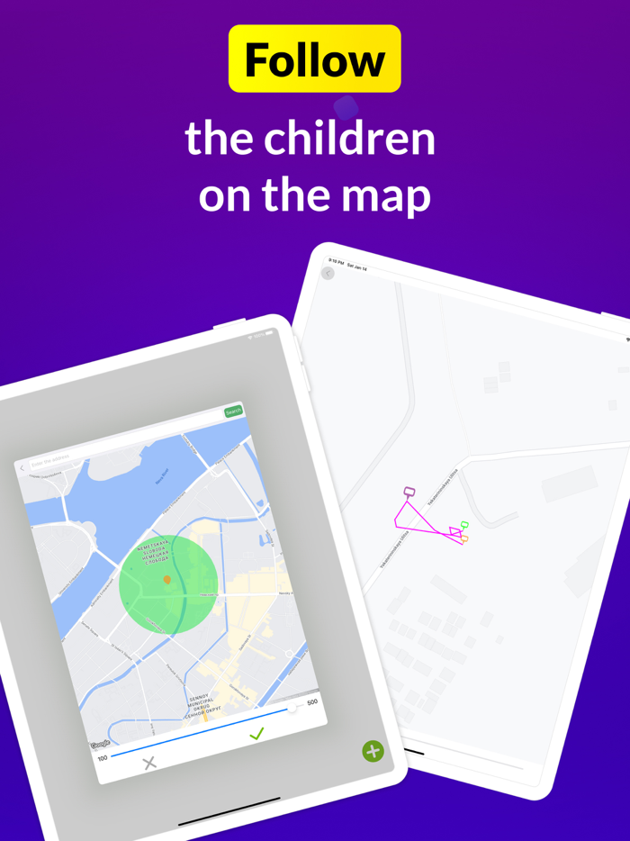 Kids Control Block and GPS