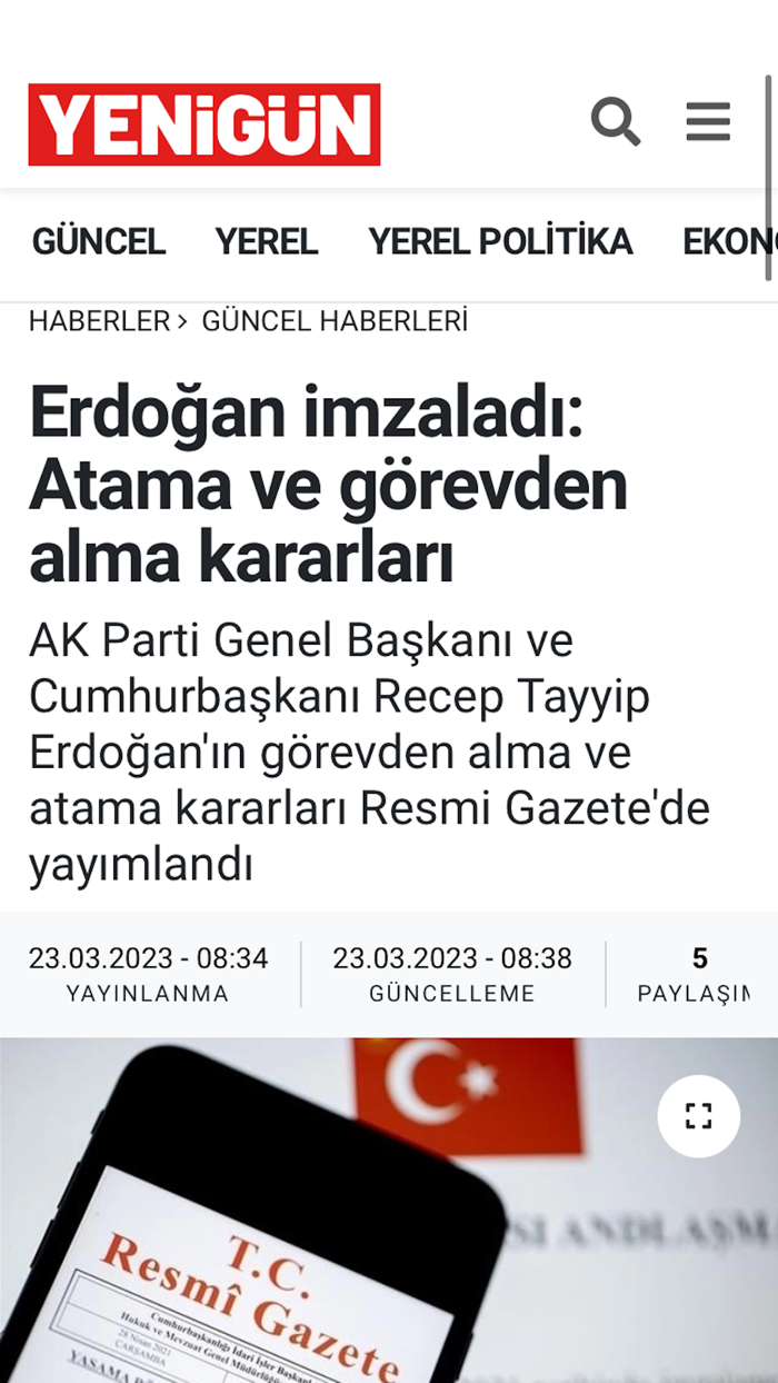 Gazete Yenigün