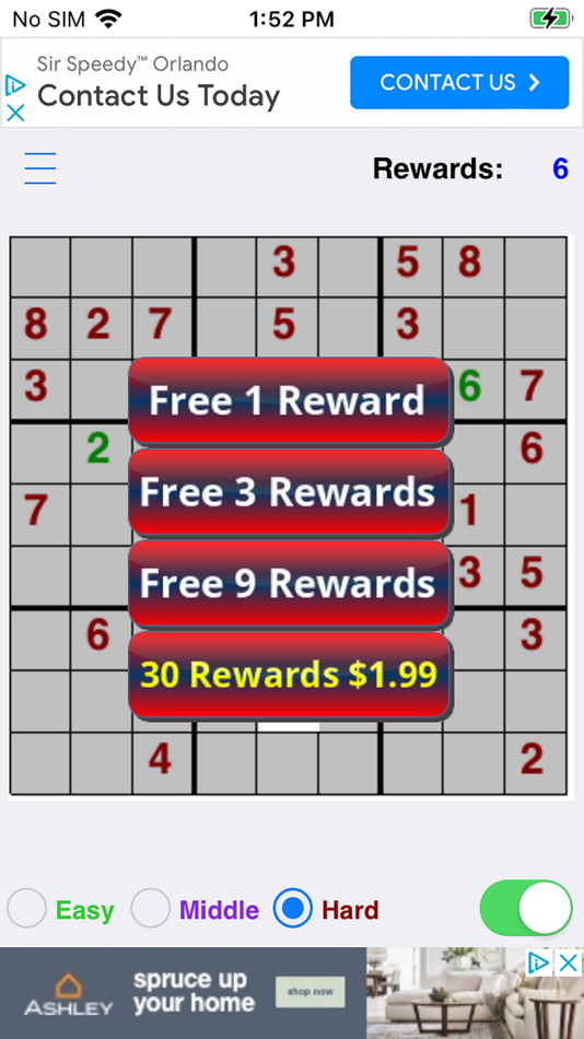 #4. Funny Sudoku - Classic version (iOS) Podle: Tsan Huang Chen
