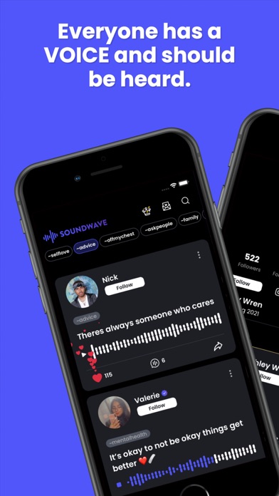 Soundwave: Voice Your Feelings Screenshot