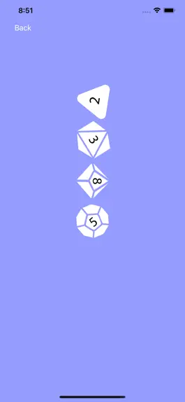 Game screenshot Dnd dice roller apk