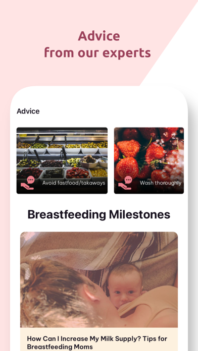 Breast feeding & Baby Tracker Screenshot
