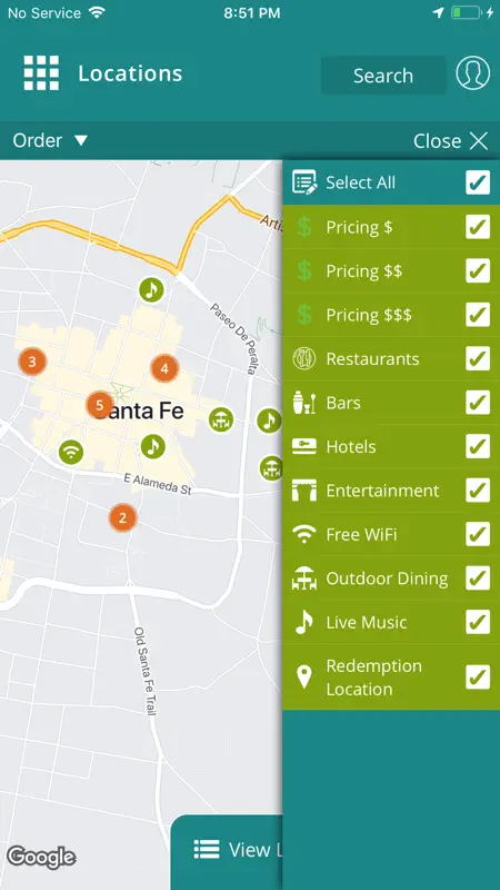 Santa Fe Margarita Trail screenshot 7 of 10