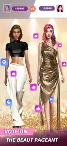 fashion dress up:girl makeover screenshot #1 for iPhone