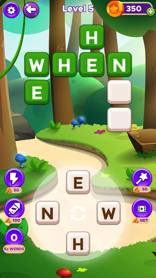 #6. Word Spells - Relaxing Puzzle (iOS) 由: Dustin Porchia
