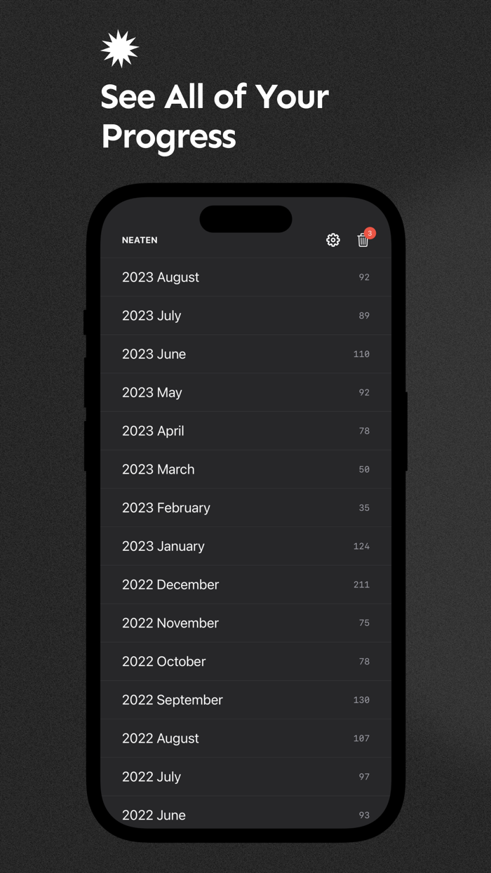 Swipe to Delete - Neaten
