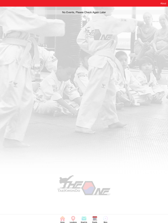 The ONE TaeKwonDo iPad screenshot 4 - Sports app