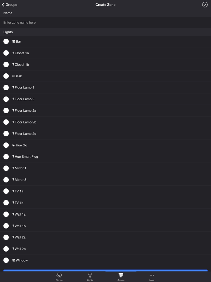 Thunderstorm for Hue