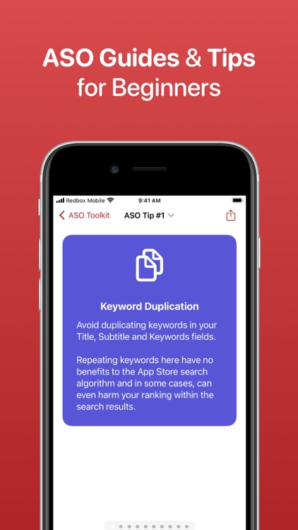 ASO Toolkit by Redbox Mobile screenshot-7