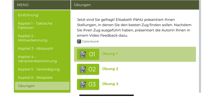 Die Entscheidung im Schach