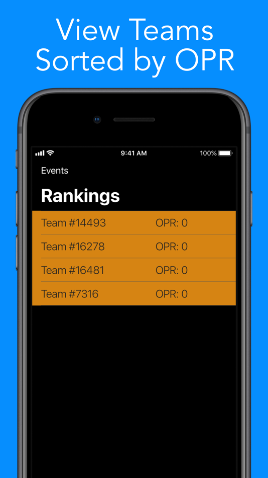 #2. FTC OPR Calc by Avikam C. (iOS) By: Portia Sharma