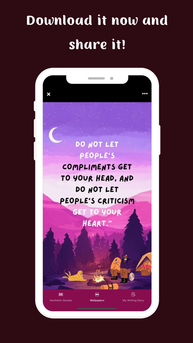 Aesthetic Quotes Screenshot