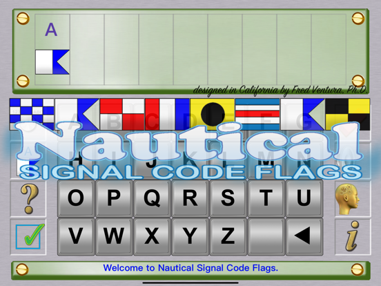 Nautical Signal Code Flags app screenshot 2