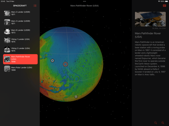 Screenshot #5 pour Mars Info Lite