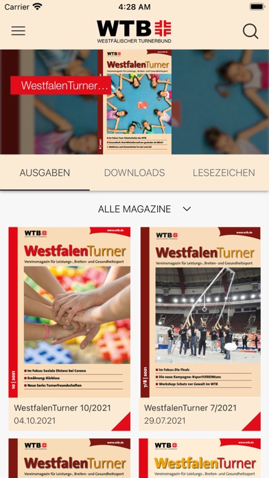 Westfalenturner Screenshot