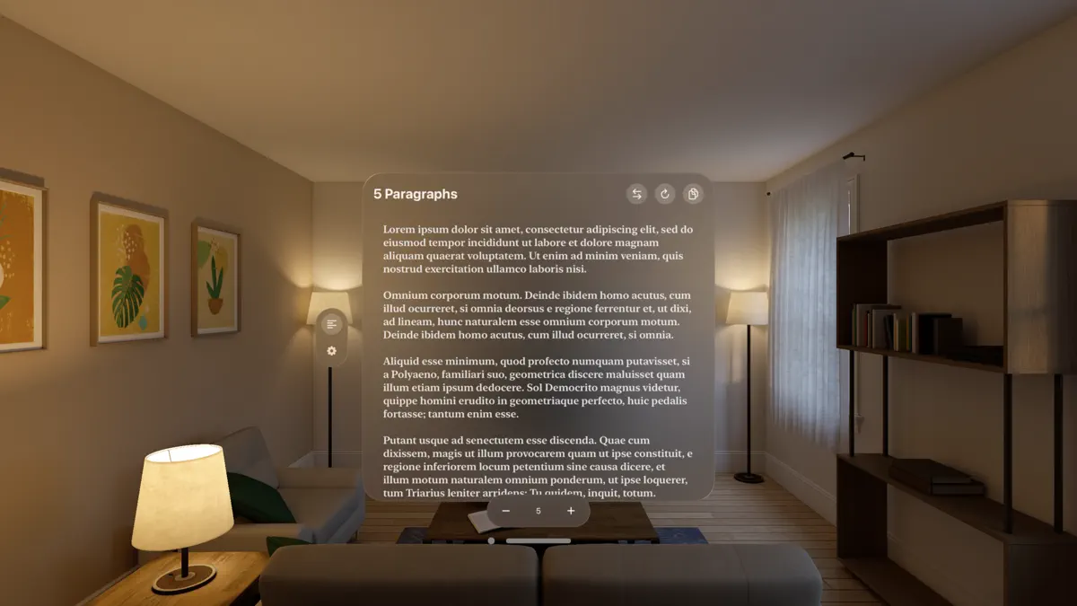 Lipsumizer screenshot 1