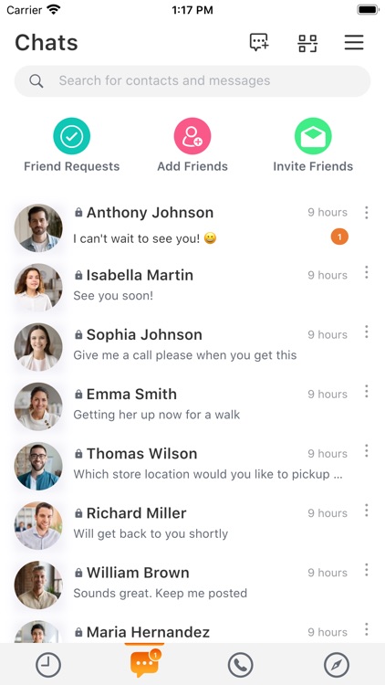 SafeChat — Secure Chat & Share