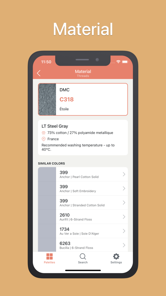 #4. Needleply (iOS) 由: Dziyana Belahryvaya