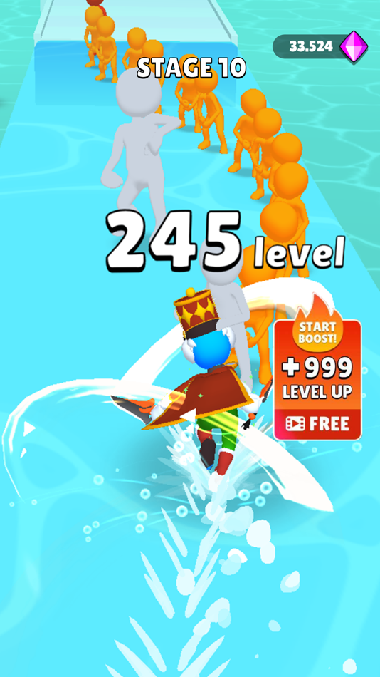 #2. Hit & Run: Solo Leveling (iOS) بواسطة: Supercent, Inc.