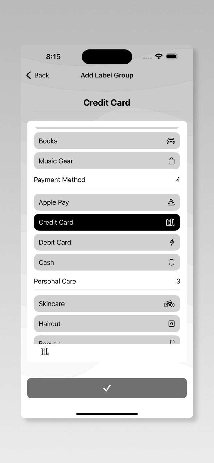 Label Ledger - Expense Manager