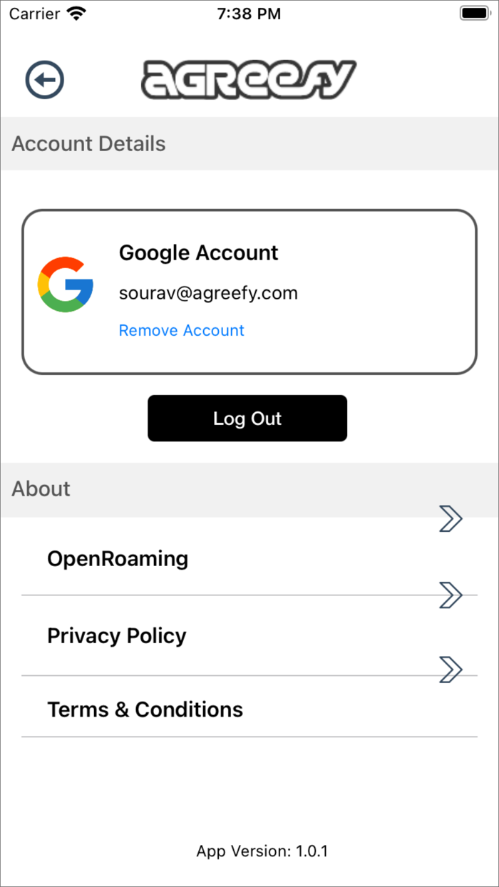 Agreefy OpenRoaming