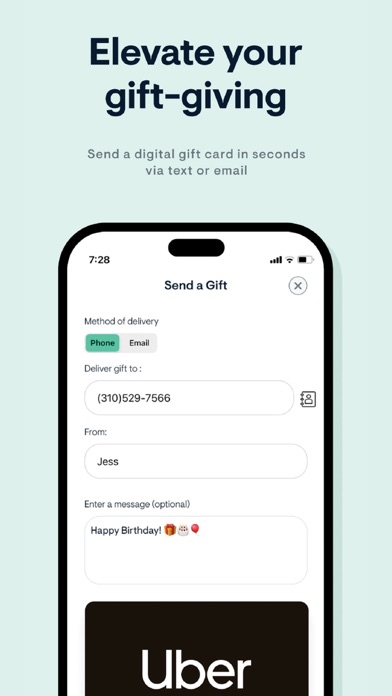 GiftPass- Digital Gift Cards Screenshot