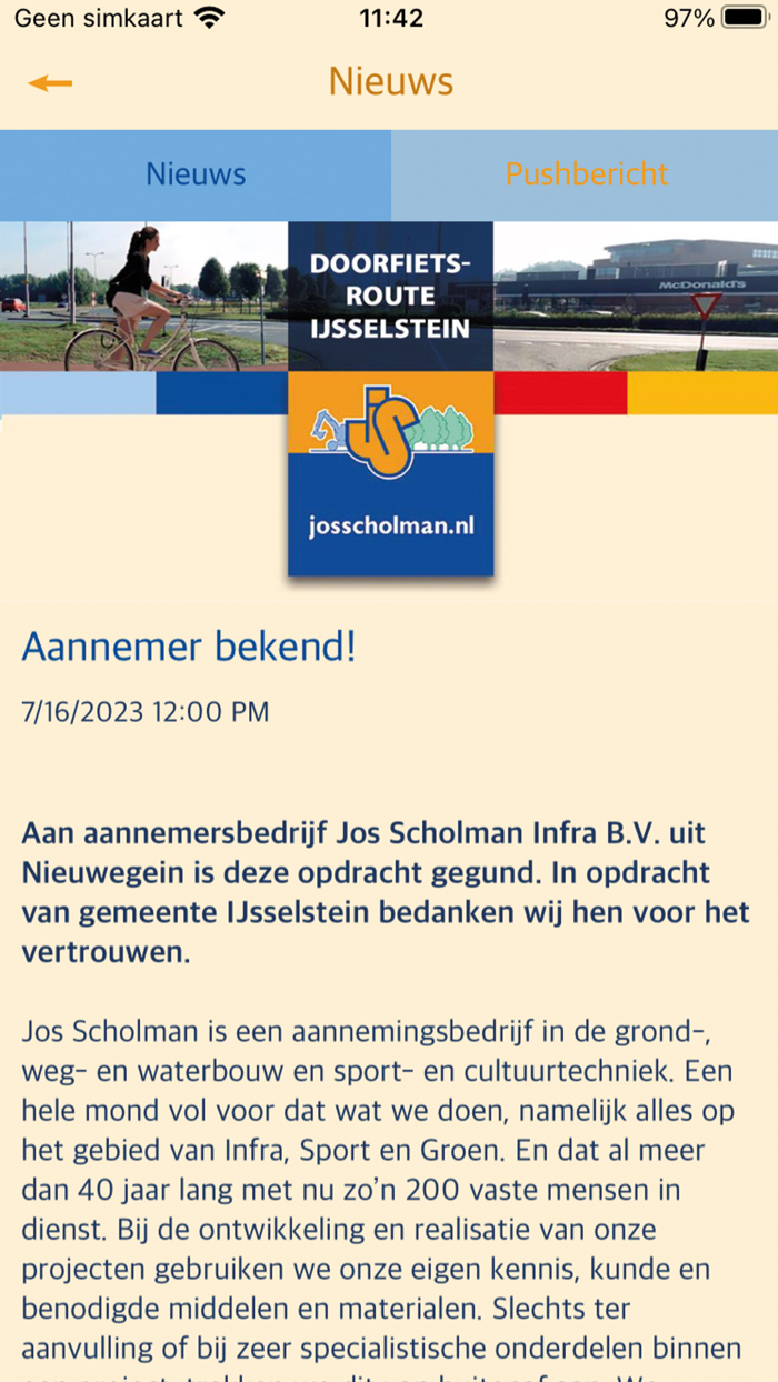 Doorfietsroute IJsselstein