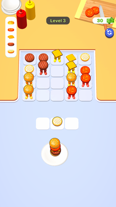 Screenshot #1 pour Burger Jam: Cooking Puzzle