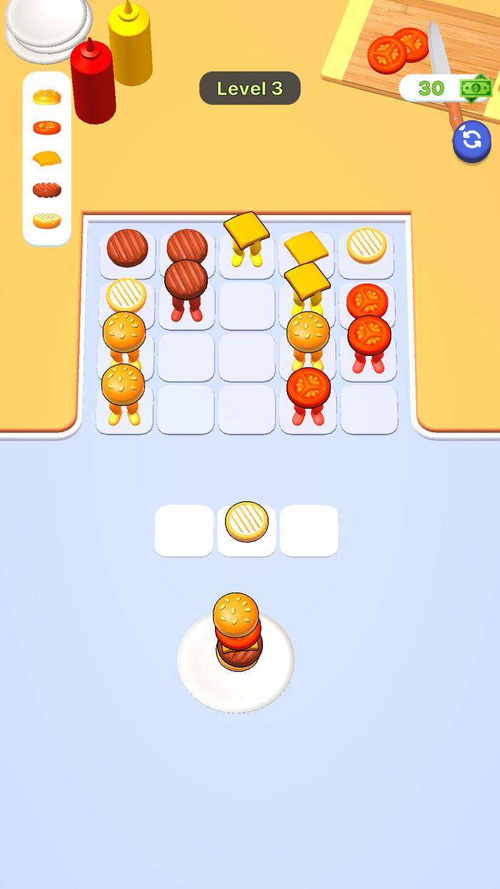 Burger Jam Cooking Puzzle